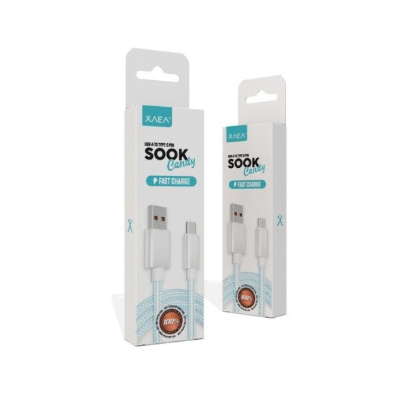 Producto - Cable Tipo C Mallado 4.4A XAEA SOOK CANDY MODX-091
