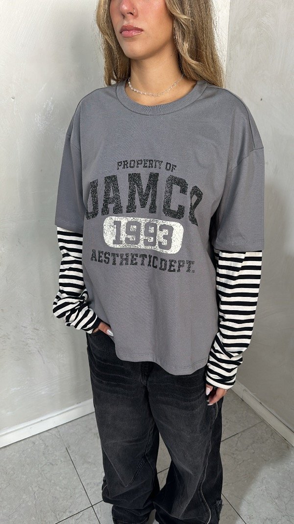 Producto - Remera doble manga grafic - 3
