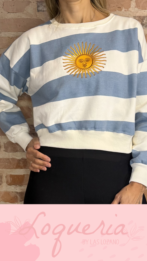 Producto - Buzo Crop Argento