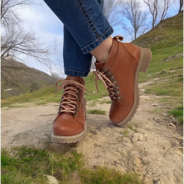 Producto - Borcego de Cuero Vacuno Suela - Modelo 1986