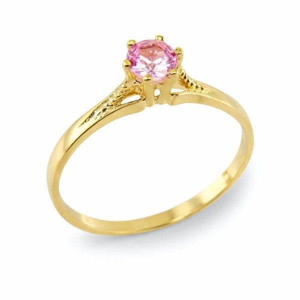 Producto - Anillo Solitario Oro 18 kts (Cod. AU-011)