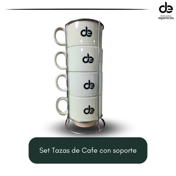Producto - Kit Tazas c/ soporte Distribuidora Esperanza
