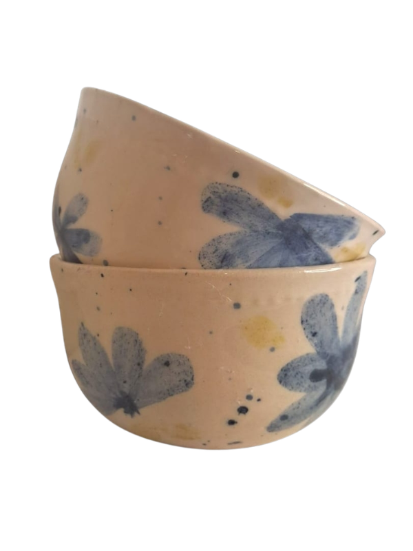 Producto - Bolws Flores Azules