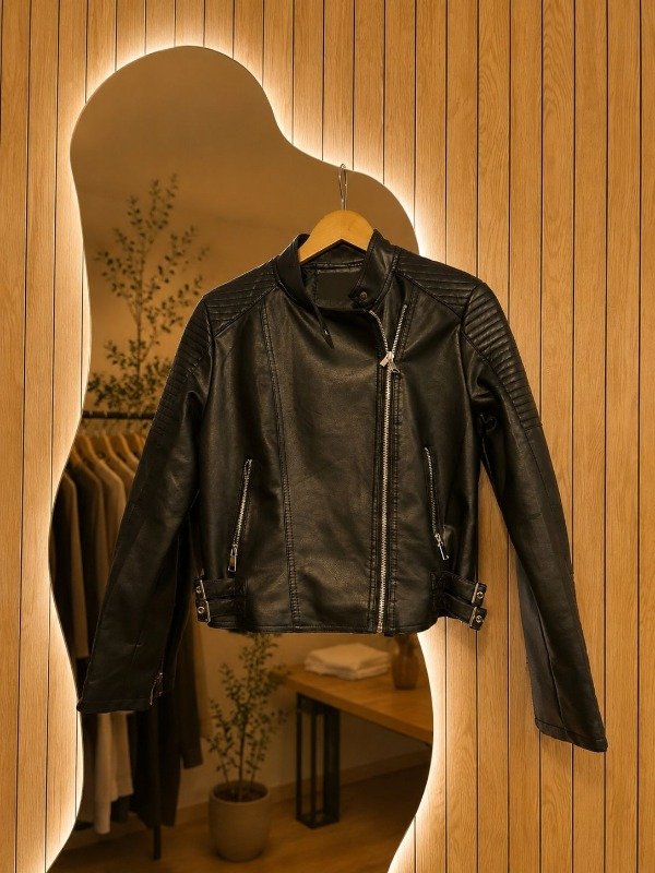 Producto - CAMPERA DE CUERO ROCK