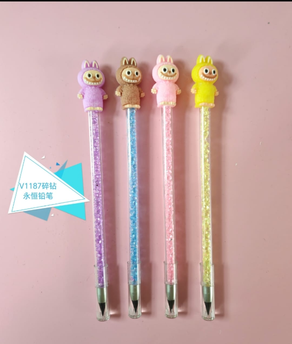 Producto - LW1-0062 LAPIZ INFINITO CON DIAMANTITOS CON LABUBU