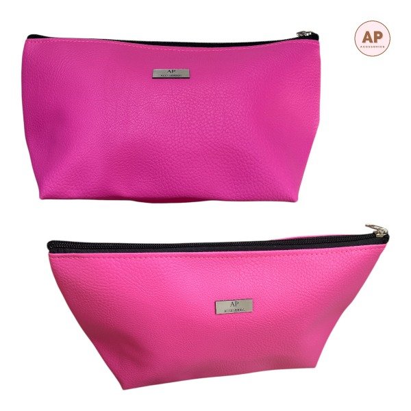Producto - NECESER CUERINA XL FUCCIA