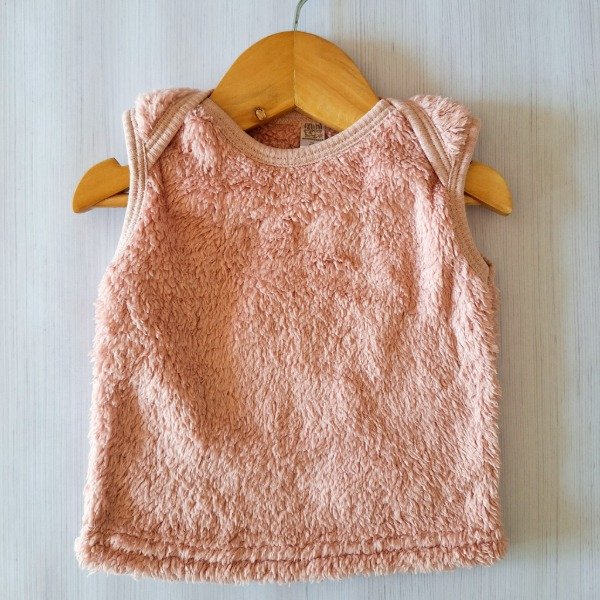 Producto - Chaleco Corderito Rosa