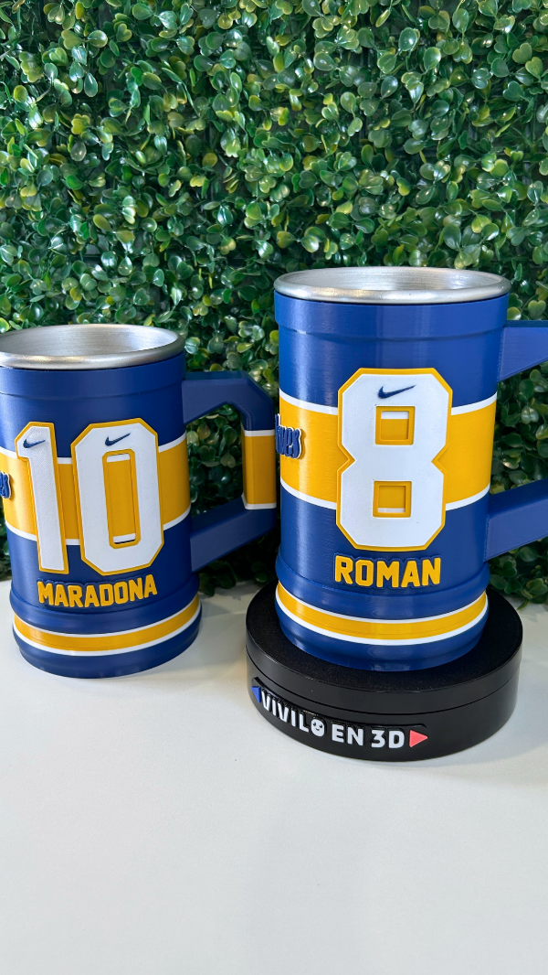 Producto - JARRA CHOPP BOCA JUNIORS 1997 - DIEGO MARADONA - 5
