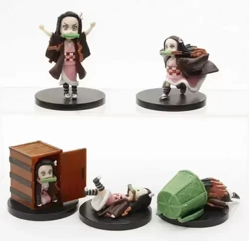 Producto - Figuras Gashapones Nezuko Kimetsu no yaiba (3-7cm) ingrese para elegir