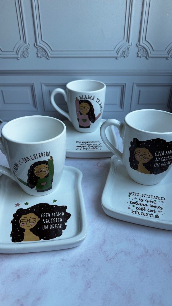 Producto - Set taza y tosti - MAMÁ - 0