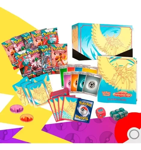Producto - Pokemon Tcg Scarlet Y Violet Paradox Rift Roaring Moon Box