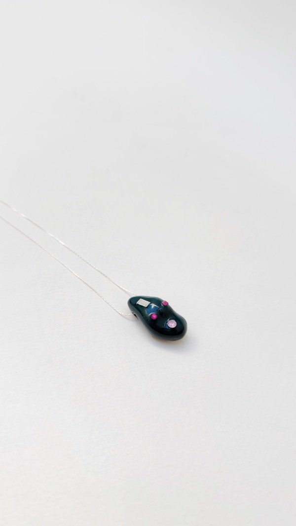 Producto - Collar petróleo con piedras