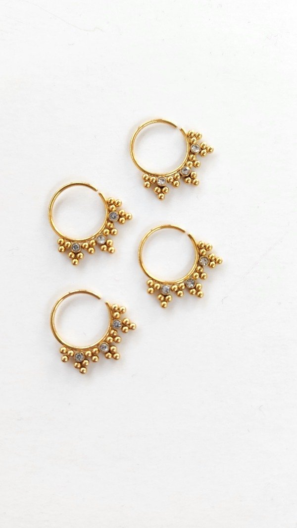 Producto - Puntillismo dorado