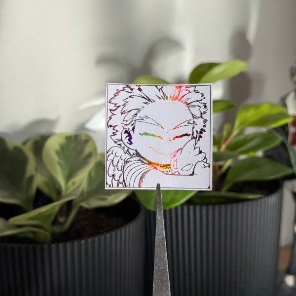 Producto - Boku No Hero (Hawks) // Stickers foil