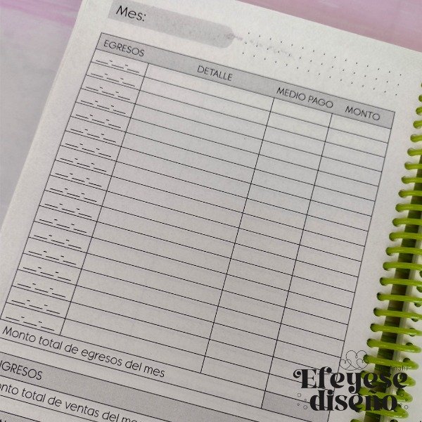 Producto - Cuaderno de Pedidos A5 Organizador para Emprendedores - 3