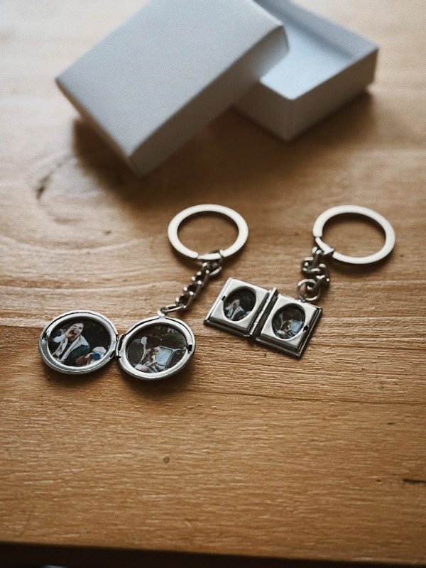 Producto - Box llavero relicario