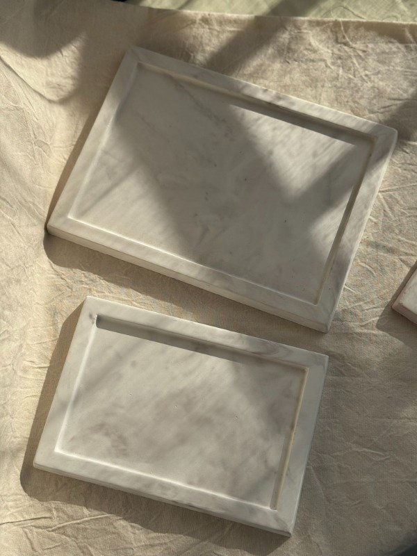 Producto - Bandejas rectangular borde fino