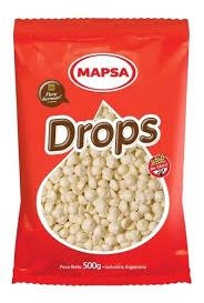 Producto - Chips de chocolate blanco Drops 500g