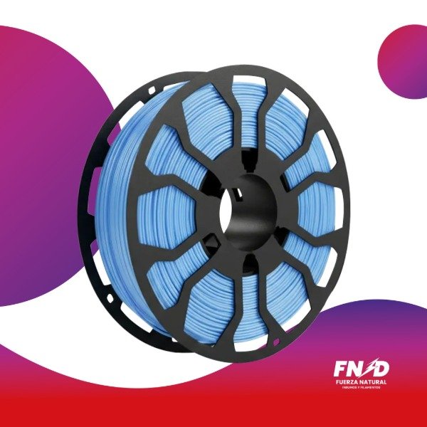 Producto - Filamento PLA Hellbot Celeste V2 Ecofila Pla Lock 1.75mm. 1KG