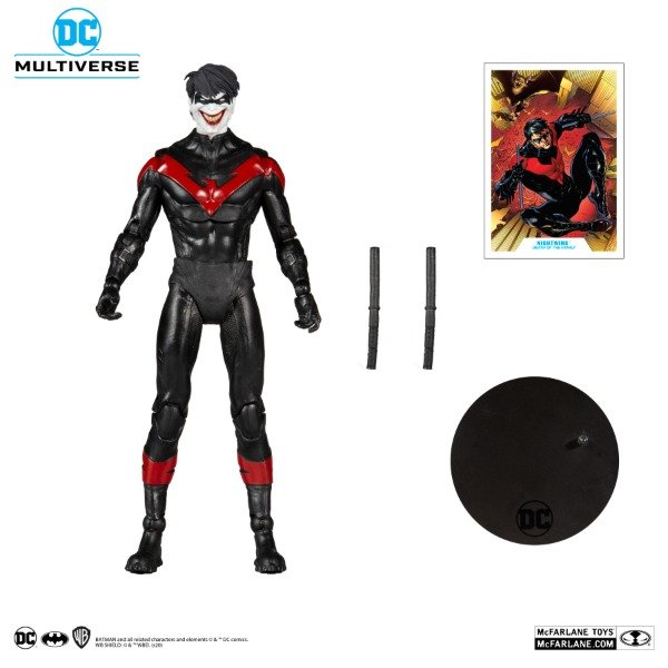 Producto - DC Multiverse - Nightwing Joker (Death of the Family)