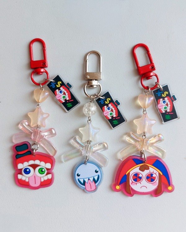 Producto - LLAVEROS DIGITAL CIRCUS by ShiKuro - 2