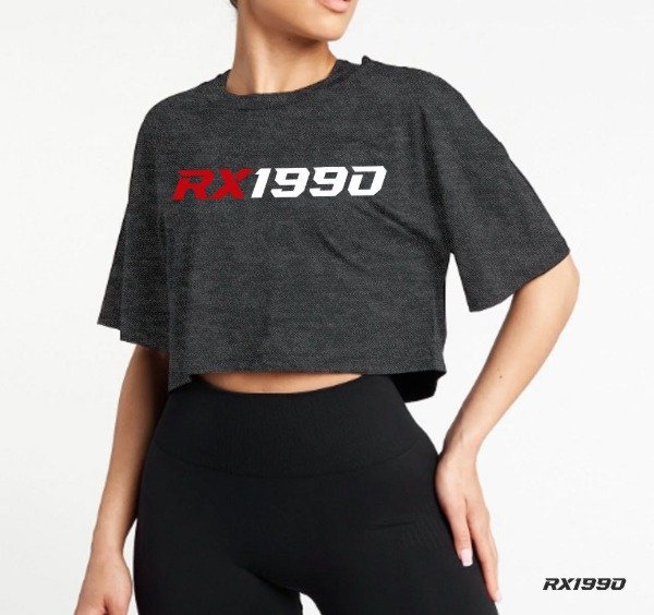 Producto - Crop Top Oversize RX1990 - "Hybrid Athlete" Female Edition