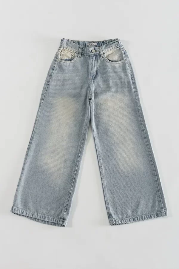 Producto - Jeans Wide leg celest