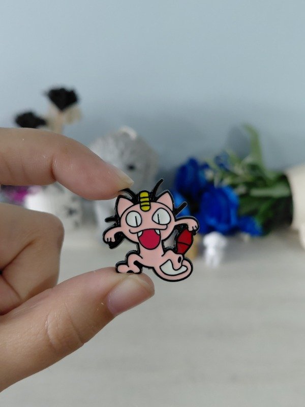 Producto - Pin metalizado - Pokemon Meowth #1444