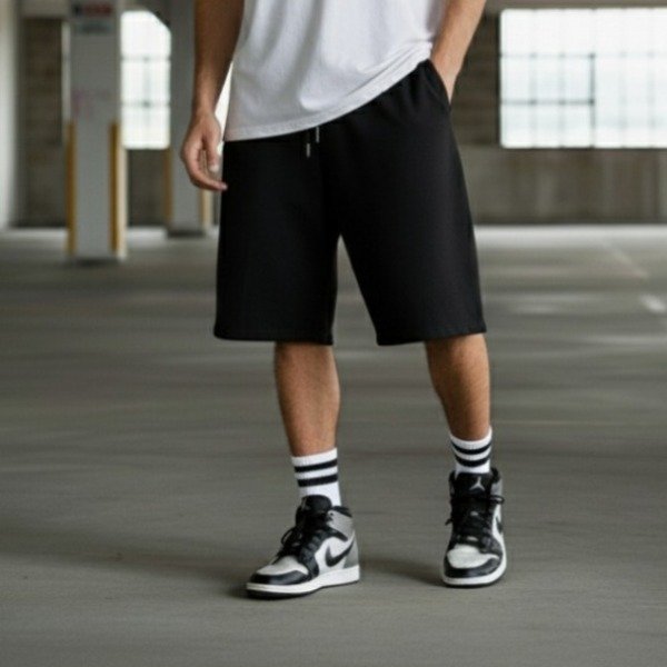 Producto - SHORT RELAXED - NEGRO