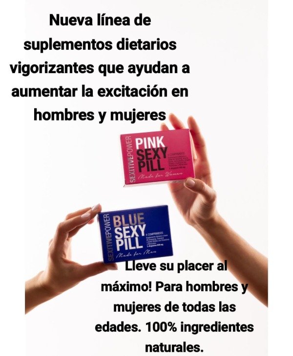 Producto - PASTILLAS VIGORIZANTES MASCULINAS Y FEMENINAS
