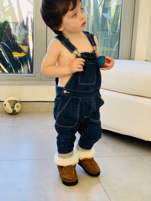 Producto - PANTUBOTA PANTUFLA DE CUERO CON CORDERITO