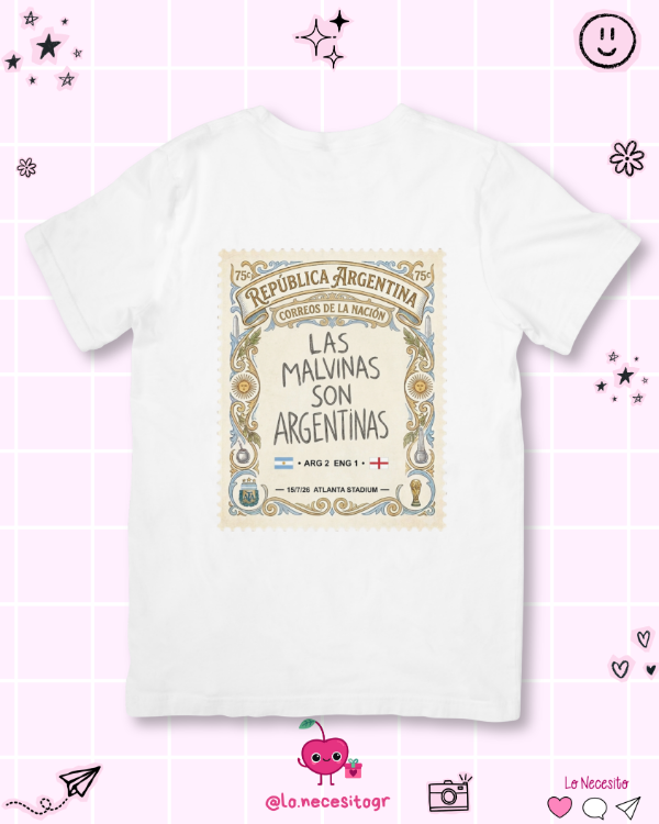 Producto - Remera las Malvinas son Argentinas