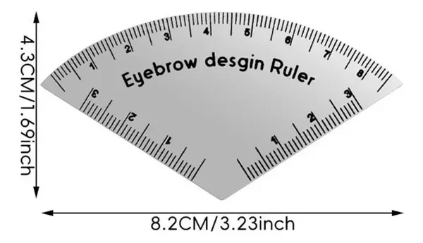 Producto - Regla Triangular de Mapeo y Corrección de Cejas