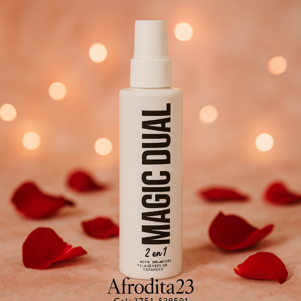 Producto - Aceite sensual para masajes y lubricante Magic Dual Aroma Caramelo Cod A14-04