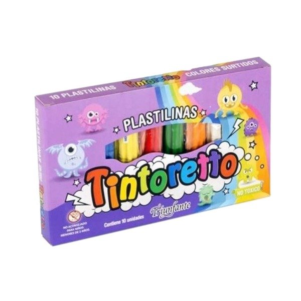 Producto - PLASTILINA TINTORETTO X 10