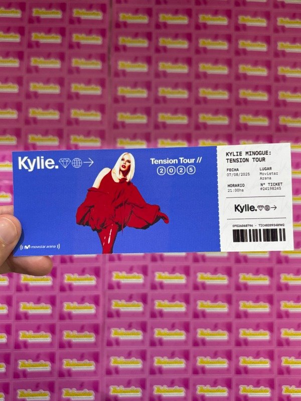 Producto - ENTRADA KYLIE MINOGUE - SALE DE ENTRADAS