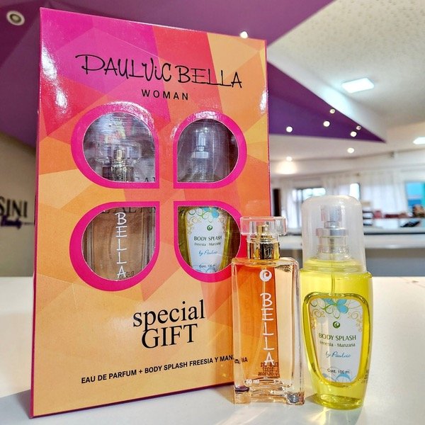 Producto - Imitación La vida es Bella Paulvic set de perfume y body splash