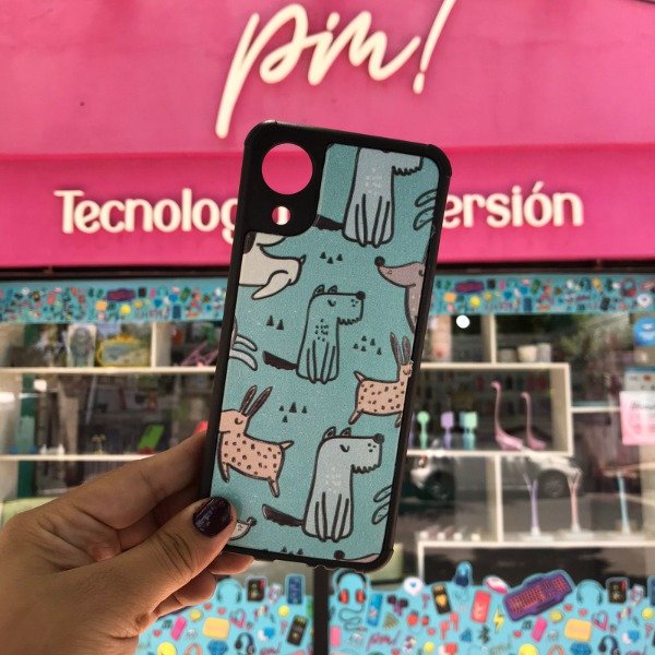 Producto - Samsung A03 Core Funda Reforzada Perritos