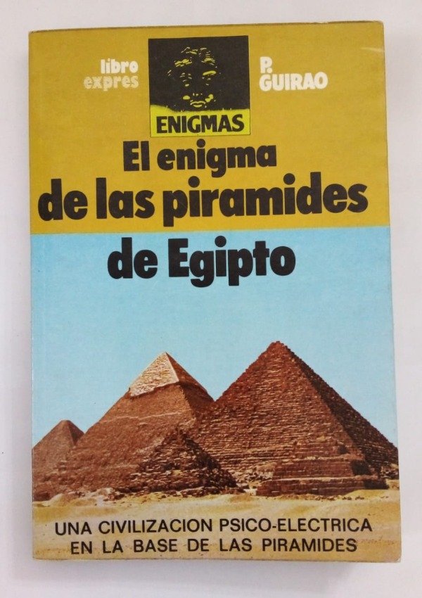Producto - El enigma de las pirámides de Egipto - P Guirao - Libroexpres 1980