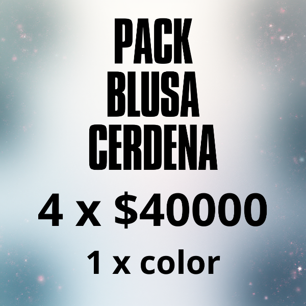 Producto - PACK BLUSA CERDEÑA