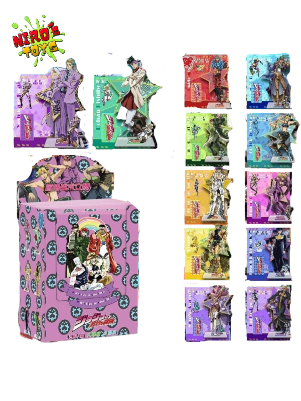 Producto - Figuras de acrílico set x12 (Grandes) - Figura Jojo Bizarre - Nirostoys