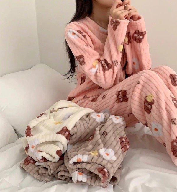 Producto - Pijama Polar Teddy (S al XXL - Pant 36 al 48)