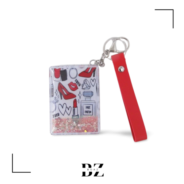 Producto - ESPEJO DE CARTERA Y LLAVERO RECTAN. ESTAMPADO X PCS - 1910-9