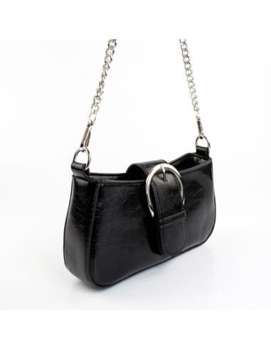 Producto - Minibag Ethel negra con correas - 0