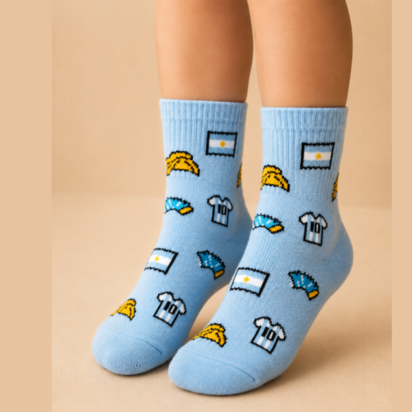 Producto - MEDIAS TENNIS INFANTILES COSTUMBRES ARGENTINAS