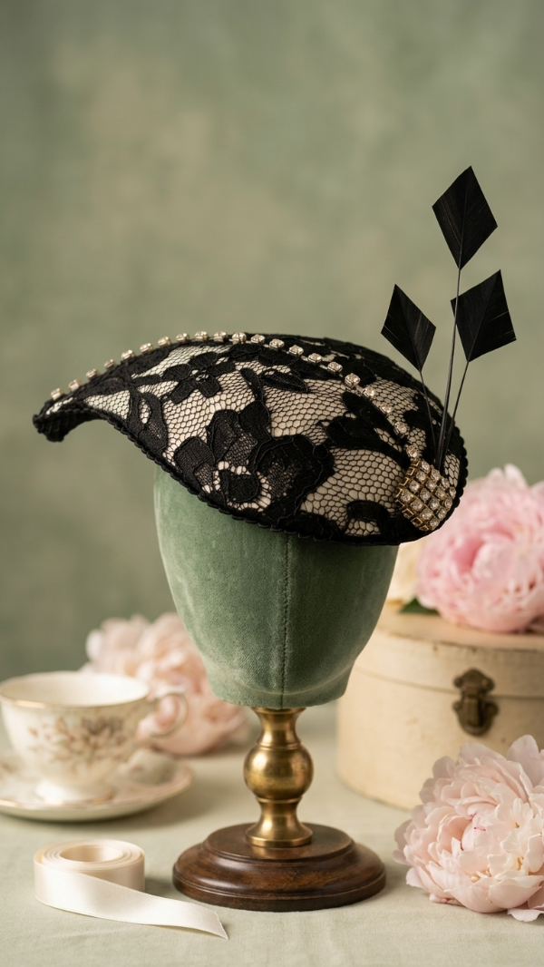 Producto - Fascinator en encaje - 4