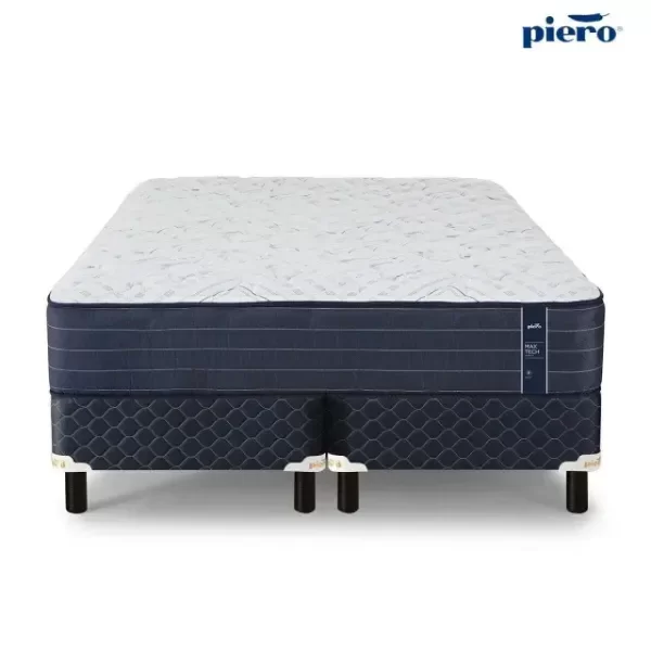Producto - Sommier y Colchón Piero Max Tech Resortes Pocket 200x160 - 1