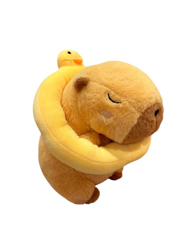 Producto - Peluche capibara salvavidas