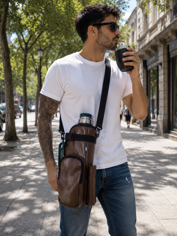 Producto - Porta termo CEBADO chocolate - 0