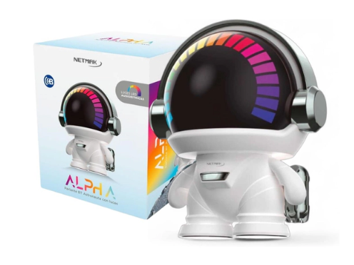 Producto - PARLANTE PORTATIL NETMAK ROBOT BLUETOOTH